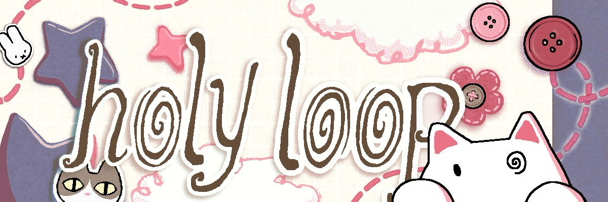 HolyLoop handmade charms banner